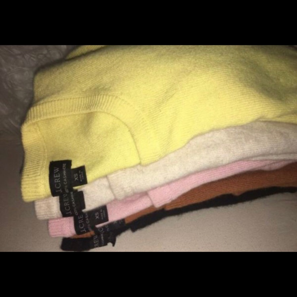 Jcrew cashmere sweaters